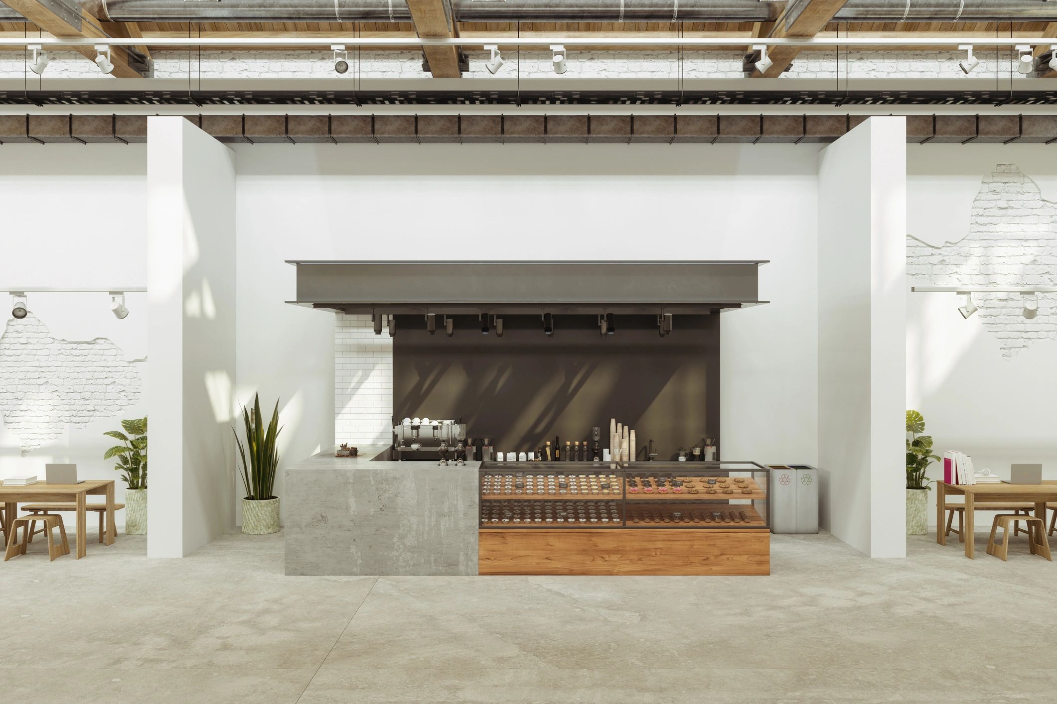 Small business interior